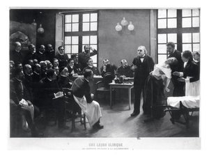 En klinisk leksjon med doktor Charcot ved Salpetriere, 1887