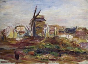 En vindmølle av Pierre Auguste Renoir