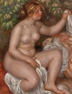 Etter badet av Pierre Auguste Renoir