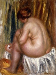 Etter badet av Pierre Auguste Renoir
