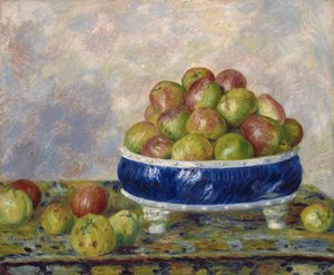 Epler i en tallerken, 1883 av Pierre Auguste Renoir