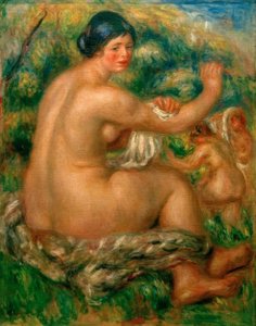 Etter bad av Pierre Auguste Renoir