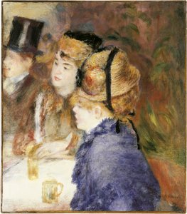 På cafeen av Pierre Auguste Renoir