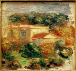 Bysteportrett av Pierre Auguste Renoir