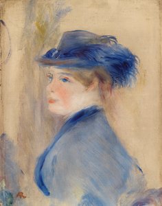 Byste av en kvinne (Buste de femme) av Pierre Auguste Renoir
