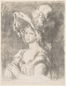 Büste eines jungen Mädchens Mlle. Dieterlé