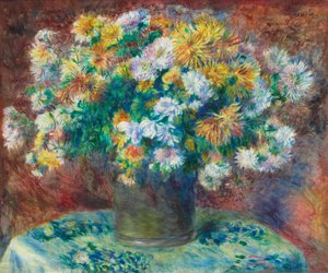 Krysantemum av Pierre-Auguste Renoir