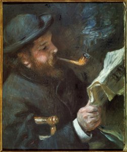 Claude Monet av Pierre Auguste Renoir