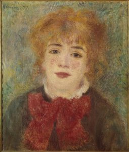 Portrett av en dame av Pierre Auguste Renoir