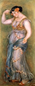 Dansende jente med kastanjetter, 1909 av Pierre Auguste Renoir