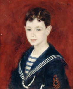 Fernand Halphen som gutt, 1880 av Pierre Auguste Renoir