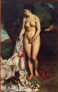 Bademannen med griffinen av Pierre Auguste Renoir
