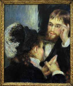 Das Gespräch von Pierre Auguste Renoir