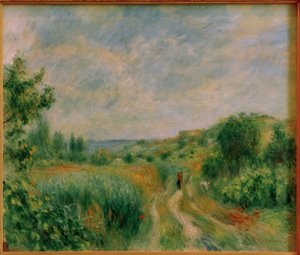 Landskap nær Essoyes av Pierre Auguste Renoir