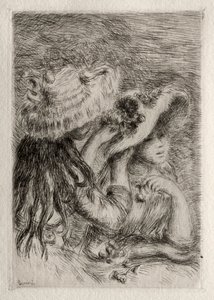 Den festede hatten av Pierre-Auguste Renoir