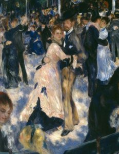 Le Moulin de la Galette von Pierre Auguste Renoir