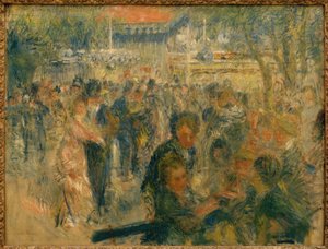 Ballen på Moulin de la Galette av Pierre Auguste Renoir