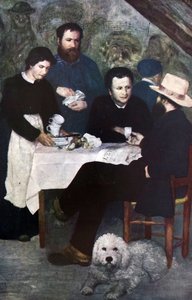 Das Kabarett der Mutter Antony Bourron-Marlotte von Pierre-Auguste Renoir