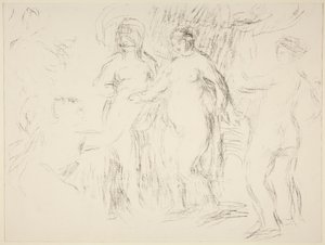 Badegjestene av Pierre Auguste Renoir