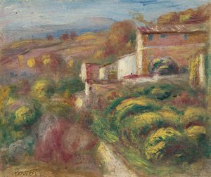 Postkontor av Pierre Auguste Renoir