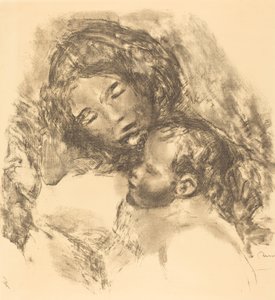 Maternity Maternite, ca. 1912. av Pierre Auguste Renoir