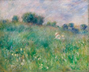 Meadow (La Prairie) av Pierre Auguste Renoir