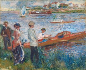 Åremenn i Chatou, 1879. av Pierre Auguste Renoir
