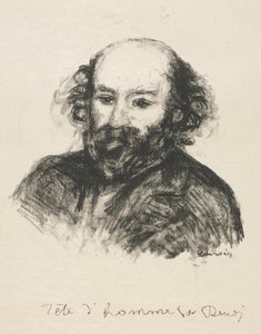 Paul Cézanne, ca. 1902. av Pierre Auguste Renoir