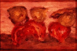 Granatäpfel und Wassermelone von Pierre Auguste Renoir