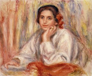 Portrett av Vera Sergine Renoir, 1914 av Pierre Auguste Renoir