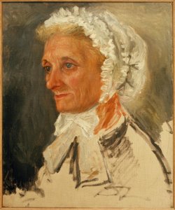 Portrett av Renoirs mor av Pierre Auguste Renoir