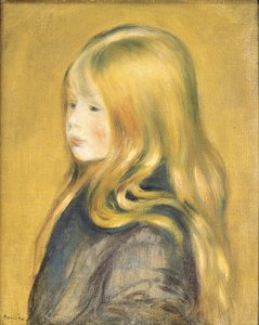 Portrett av Edmond Renoir, Jr., 1888 av Pierre Auguste Renoir