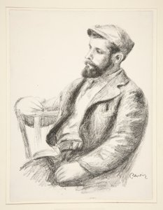 Portrett av Louis Valtat av Pierre Auguste Renoir