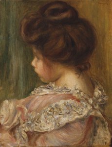 Portrett av en ung jente av Pierre Auguste Renoir