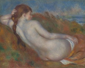 Liggende naken, 1883.