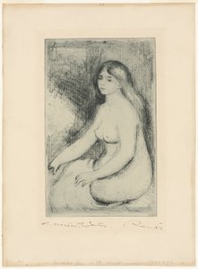 Sittende Bader av Pierre-Auguste Renoir
