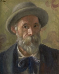 Selvportrett, 1899 av Pierre Auguste Renoir