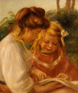 Alfabetet, Jean og Gabrielle av Pierre Auguste Renoir