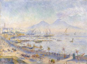 Napolibukten, 1881 av Pierre Auguste Renoir