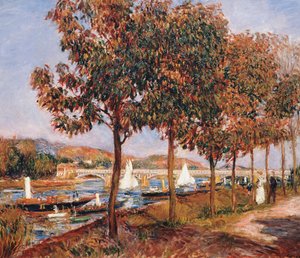 Broen ved Argenteuil av Pierre Auguste Renoir