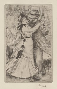 Countrydansen av Pierre Auguste Renoir