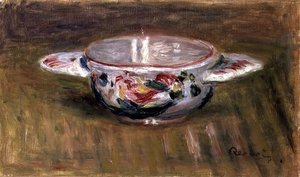 Koppen (olje på lerret) av Pierre Auguste Renoir