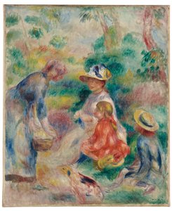 Epleselgeren, 1890 av Pierre Auguste Renoir