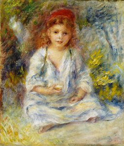 Ung algerisk jente, ca. 1881 av Pierre Auguste Renoir