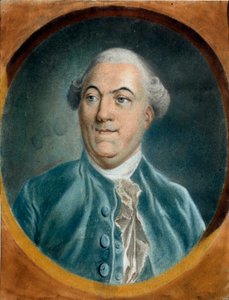 Portrett av Jacques Necker (1732-1804) Minister Pastell-maleri av Pierre Baudemant (1729-1808) Troyes musee des Beaux Arts fra 1700-tallet av Pierre Baudemant
