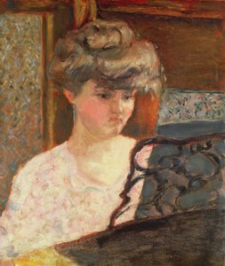 På pianoet, 1902 av Pierre Bonnard