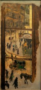 Gjennom vinduene av Pierre Bonnard