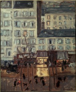 Boulevard de Clichy av Pierre Bonnard