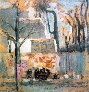 Hjørnet av Paris, c1905 av Pierre Bonnard