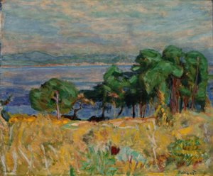 Saint-Tropez-bukten av Pierre Bonnard
